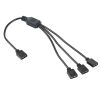 3 Pin 5V 1 to 3 Motherboard AURA RGB PC Cooling Extension Cable for Asus