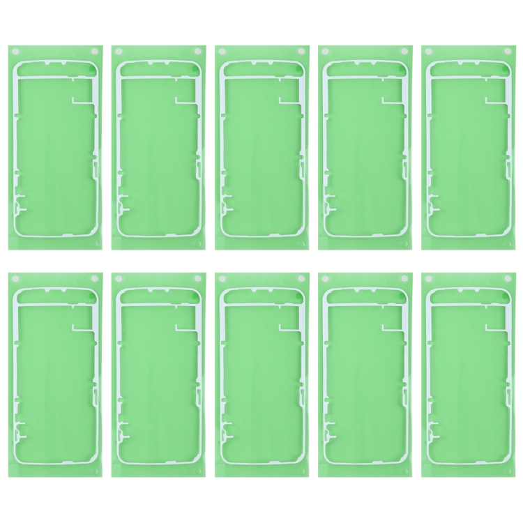 For Galaxy S6 Edge / G925 10pcs Back Rear Housing Cover Adhesive
