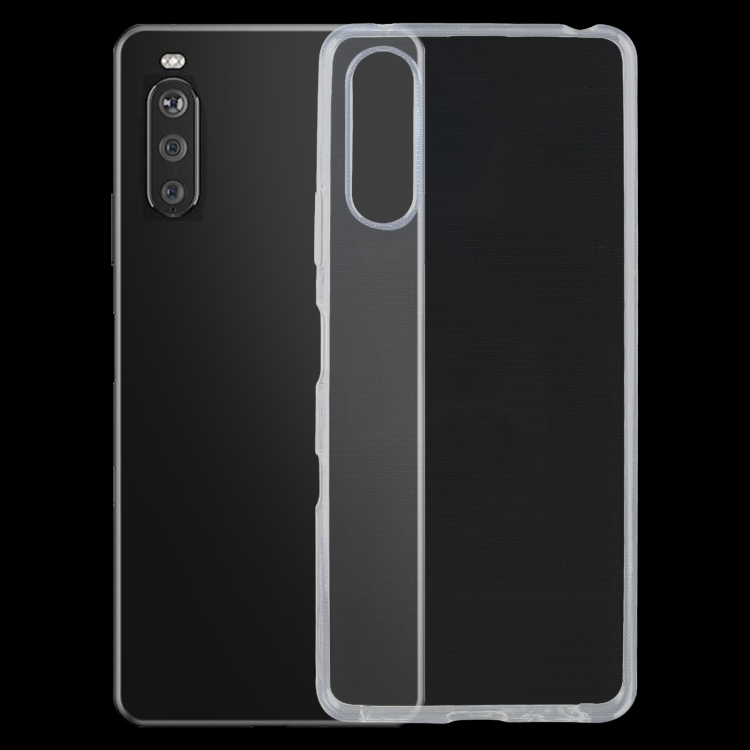 For Sony Xperia 10 III 0.75mm Ultra-thin Transparent TPU Soft Protective Case