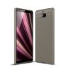 Brushed Texture Carbon Fiber Soft TPU Case for Sony Xperia 10 Plus