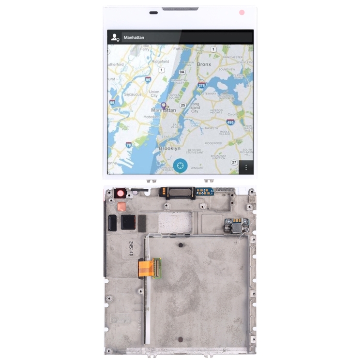 LCD Screen and Digitizer Full Assembly with Frame for BlackBerry Passport Q30