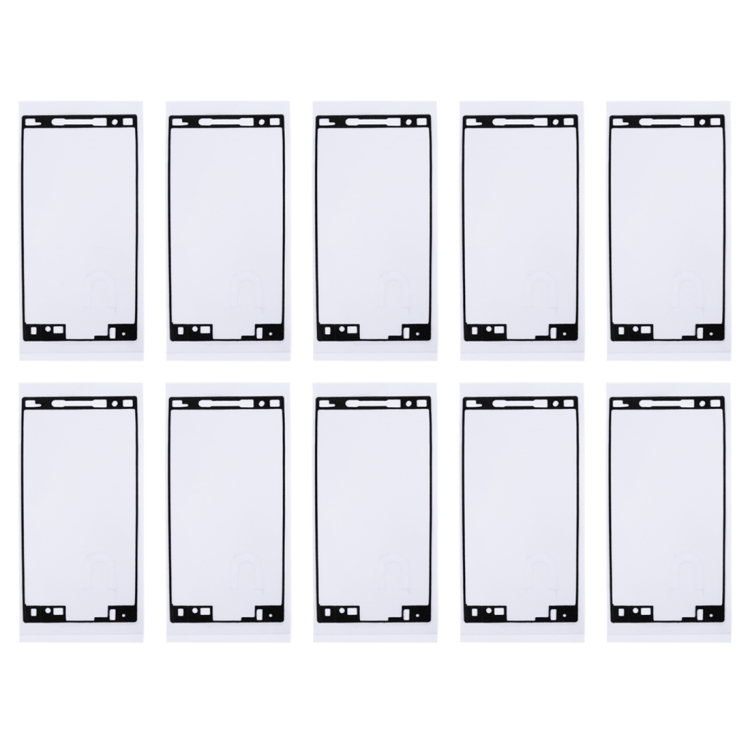 10 PCS for Sony Xperia X Compact / X Mini Front Housing Adhesive