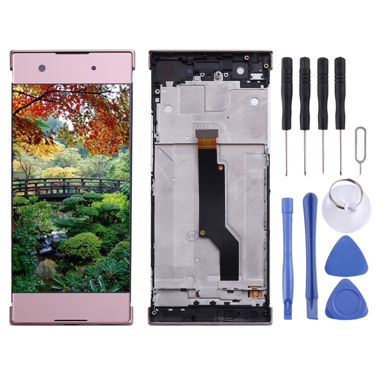 LCD Screen and Digitizer Full Assembly with Frame for Sony Xperia XA1 G3112 G3116 G3121