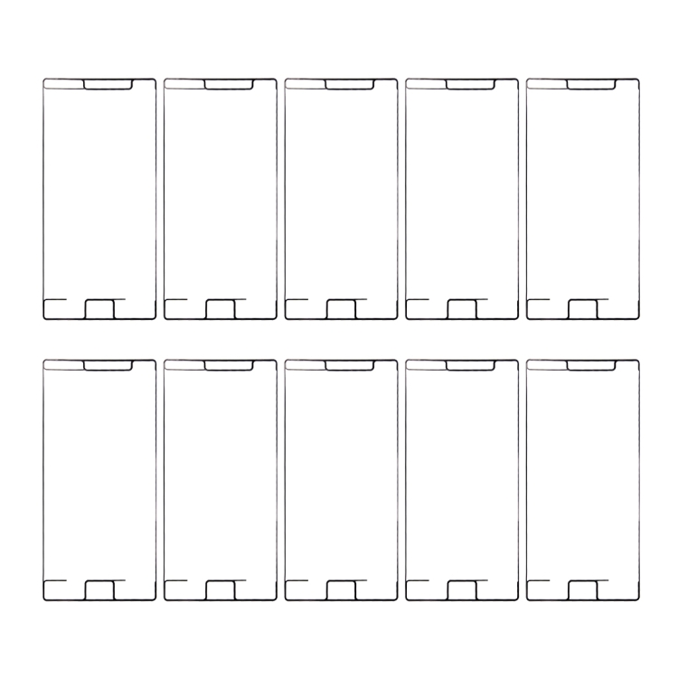 10 PCS for Sony Xperia XZ Premium Front Housing Adhesive