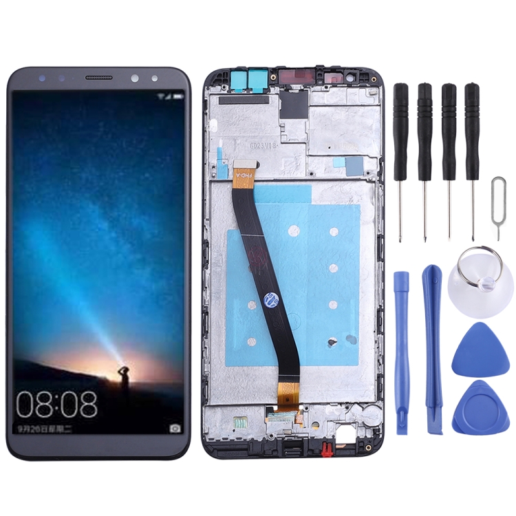 LCD Screen and Digitizer Full Assembly with Frame for Huawei Mate 10 Lite / Nova2i (Malaysia) / Maimang 6 (China) / Honor 9i (India) / G10