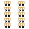 For Galaxy J2 Pro (2016) 10pcs Back Camera Lens Cover with Sticker