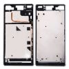Single SIM Front Housing LCD Frame Bezel for Sony Xperia Z3