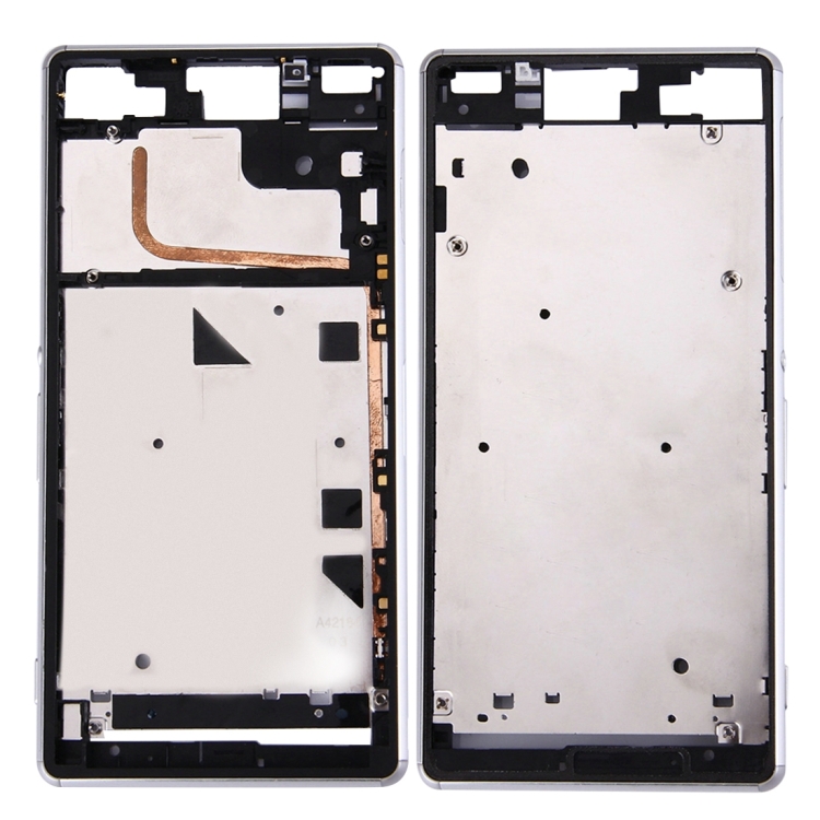 Single SIM Front Housing LCD Frame Bezel for Sony Xperia Z3
