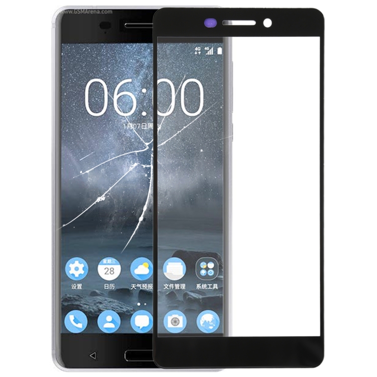 Front Screen Outer Glass Lens for Nokia 6 (2nd Gen)