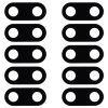 For Meizu 15 Plus 10pcs Back Camera Lens
