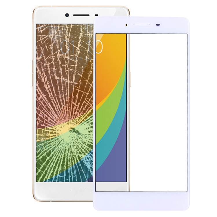 For OPPO R7s Front Screen Outer Glass Lens