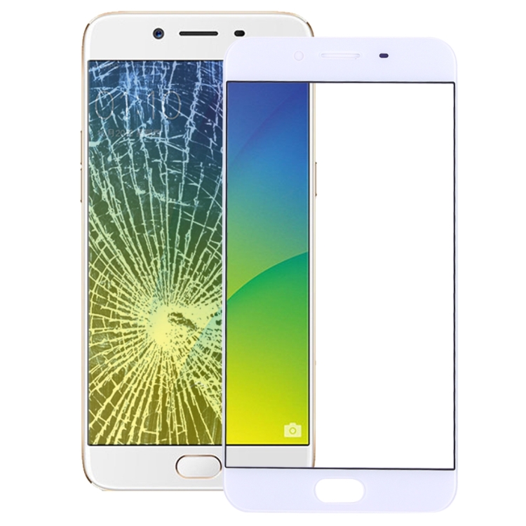 For OPPO R9s Front Screen Outer Glass Lens