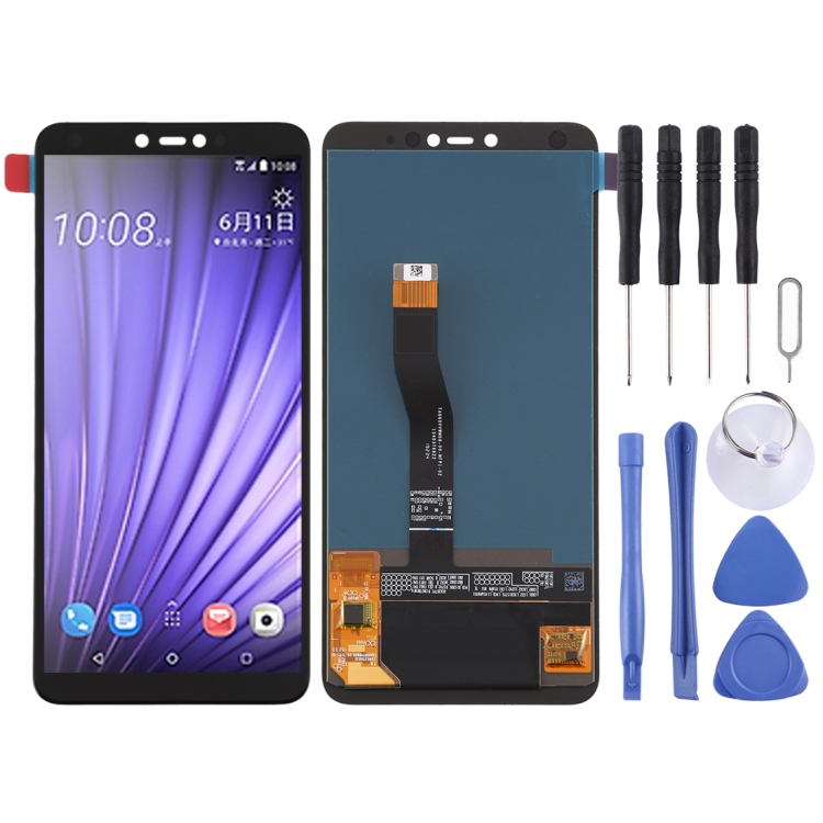 LCD Screen and Digitizer Full Assembly for HTC U19e