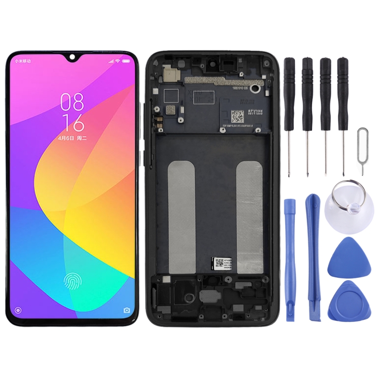 Original LCD Screen and Digitizer Full Assembly with Frame for Xiaomi Mi CC9