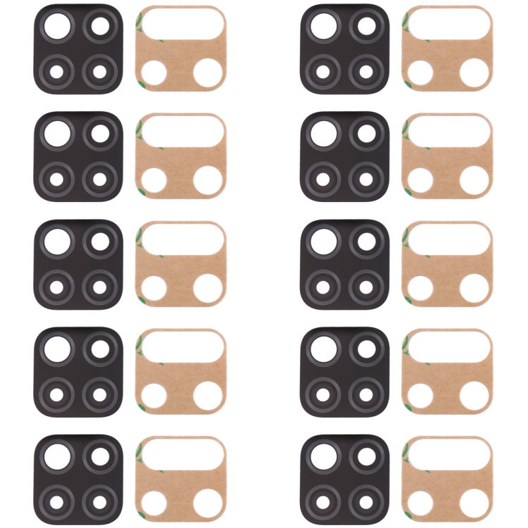 For Huawei P40 Lite  10pcs Original Back Camera Lens