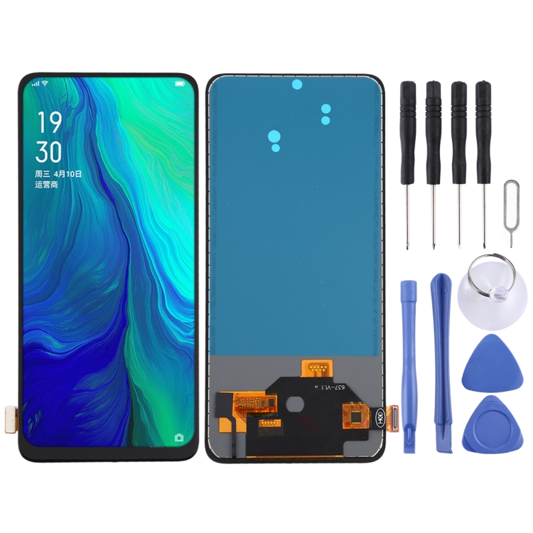 TFT Material LCD Screen and Digitizer Full Assembly (No Fingerprint Identification) For OPPO Reno 10x zoom