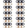 For Huawei Enjoy 10e 10pcs Back Camera Lens