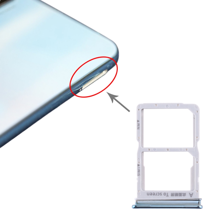 SIM Card Tray + NM Card Tray for Huawei Honor 20 Lite