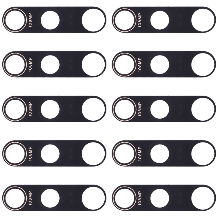 10 PCS Back Camera Lens for Xiaomi Mi 10 Pro 5G