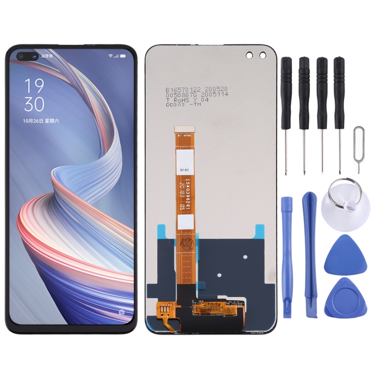Original LCD Screen and Digitizer Full Assembly for OPPO A92s / Realme 6 Pro / RMX2061 / RMX2063