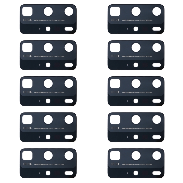For Huawei P40 Pro 10pcs Back Camera Lens