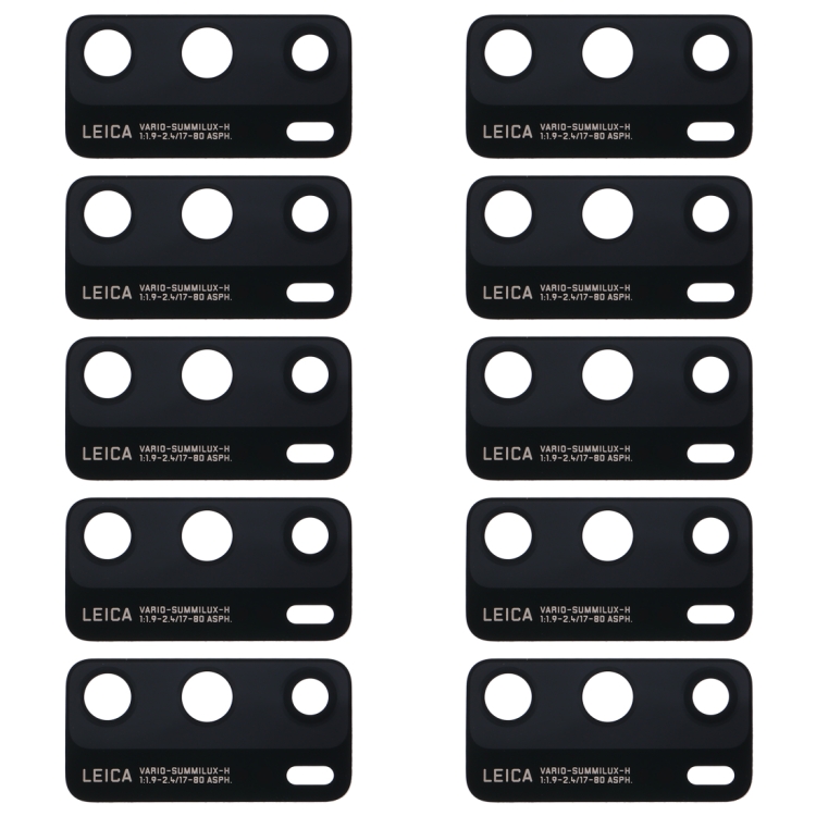 For Huawei P40 10pcs Back Camera Lens