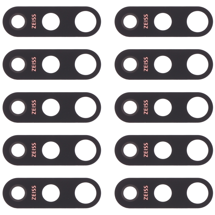 10 PCS Back Camera Lens for Nokia X71 / 8.1 Plus / TA-1167 / TA-1188