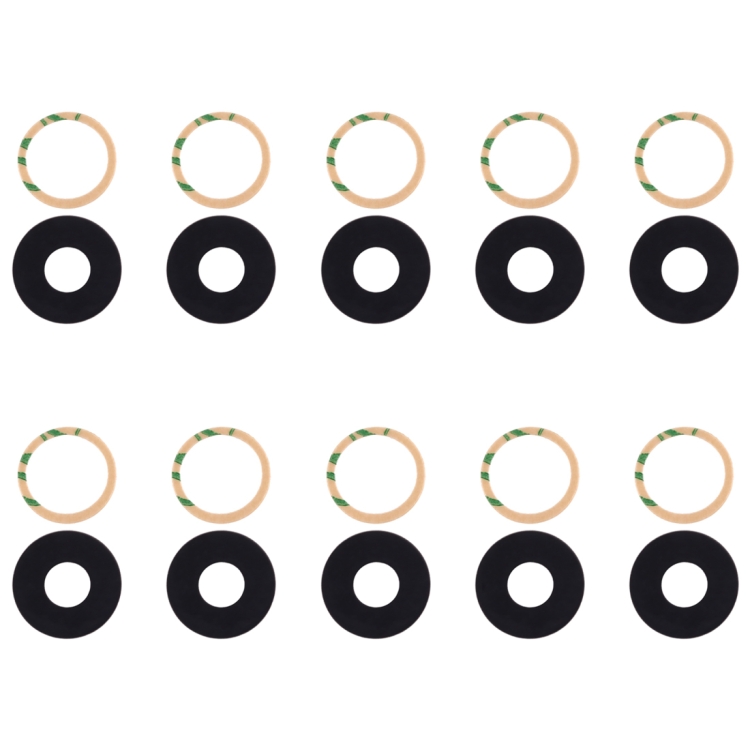 10 PCS Back Camera Lens Cover & Adhesive for Xiaomi Mi Mix