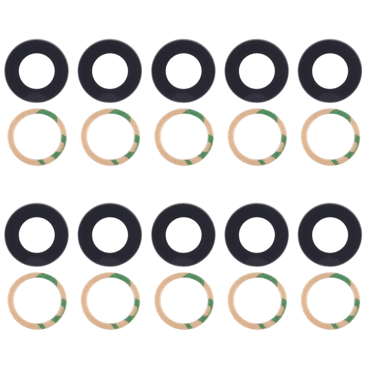 10 PCS Back Camera Lens Cover & Adhesive for Xiaomi Mi 6