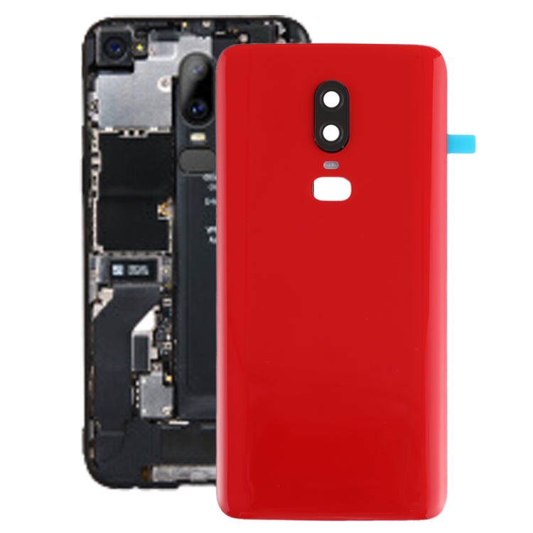 For OnePlus 6 Smooth Surface Battery Back Cover