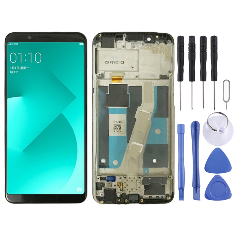 LCD Screen and Digitizer Full Assembly with Frame for OPPO A83