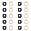 For Galaxy S6 Edge+ / G9280 10pcs Back Camera Lens Cover with Sticker
