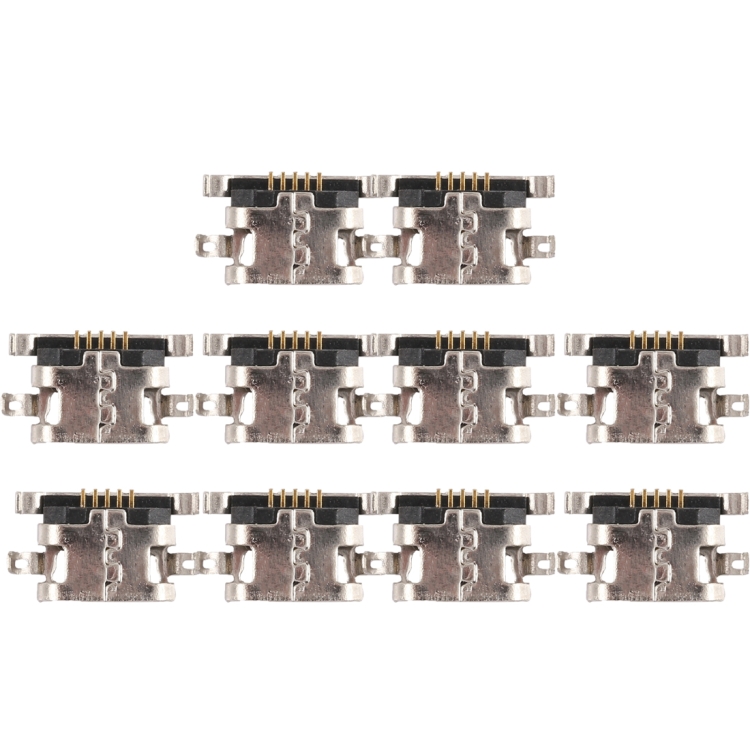 10 PCS Charging Port Connector for Xiaomi Redmi 6 Pro / Redmi Note 4 / Redmi Note 4X / Redmi 4 Prime