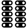 For Vivo Y85 10pcs Back Camera Lens