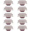For Galaxy A8 (2018), A530F, A530F/DS 10pcs Charging Port Connector