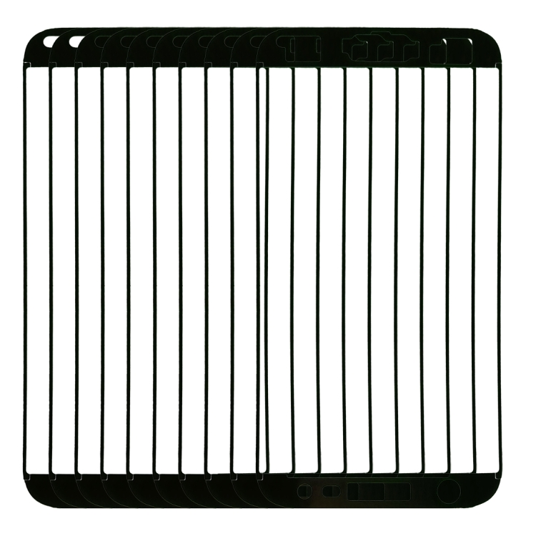 10pcs Front Housing Adhesive for Galaxy J3 (2017), J3 Pro (2017), J330F/DS, J330G/DS