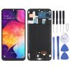 Original Super AMOLED LCD Screen for Galaxy A50 Digitizer Full Assembly with Frame