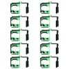 For Galaxy S9+ 10pcs Waterproof Adhesive Sticker