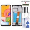 LCD Screen and Digitizer Full Assembly With Frame (Flex Cable Wide) for Samsung Galaxy A01