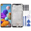 LCD Screen and Digitizer Full Assembly With Frame for Samsung Galaxy A21s / SM-A217