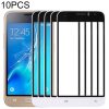 For Samsung Galaxy J1 (2016) / J120 10pcs Front Screen Outer Glass Lens