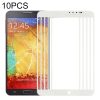 For Samsung Galaxy Note 3 Neo / N7505 10pcs Front Screen Outer Glass Lens