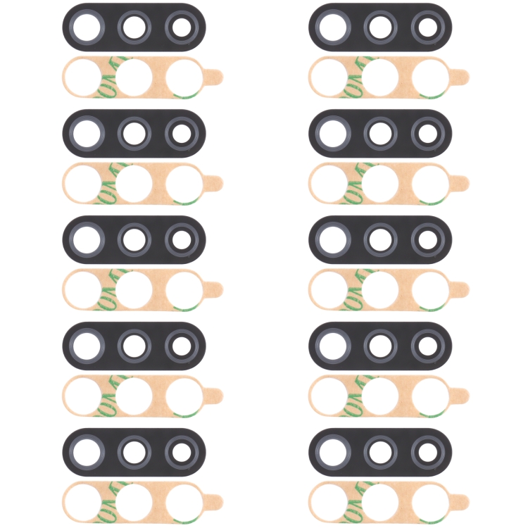 For Samsung Galaxy M11 SM-M115 10pcs Back Camera Lens