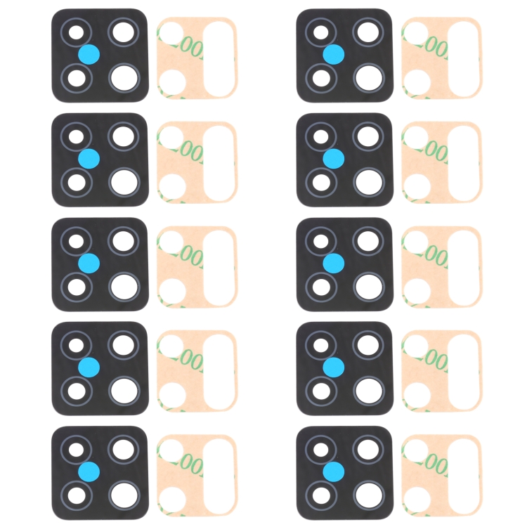 For Samsung Galaxy A42 SM-A425 10pcs Back Camera Lens