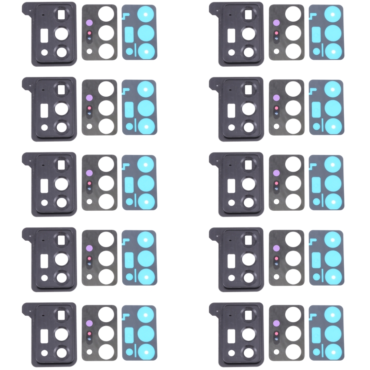 For Samsung Galaxy Note20 Ultra 5G SM-N986 10pcs Camera Lens Cover
