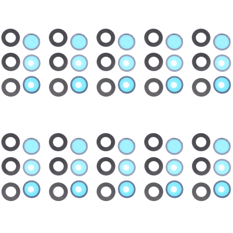 For Samsung Galaxy A72 SM-A725 10pcs Back Camera Lens
