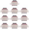 10pcs Charging Port Connector for Samsung Galaxy Note20 Ultra / Note20 Ultra 5G SM-N985F, SM-N985F/DS, SM-N986B, SM-N986B/DS, SM-N986U, SM-N986U1, SM-N986W, SM-N9860, SM-N986N
