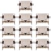10pcs Charging Port Connector for Samsung Galaxy A22 5G SM-A226B, SM-A226B/DS, SM-A226B/DSN