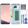 OLED Material LCD Screen and Digitizer Full Assembly with Frame for Samsung Galaxy S8+ SM-G955