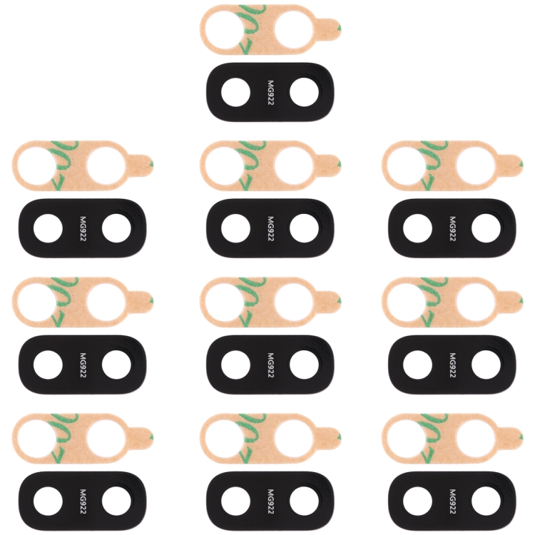 For Galaxy A20 / A10 / A30 / A40 10pcs Back Camera Lens